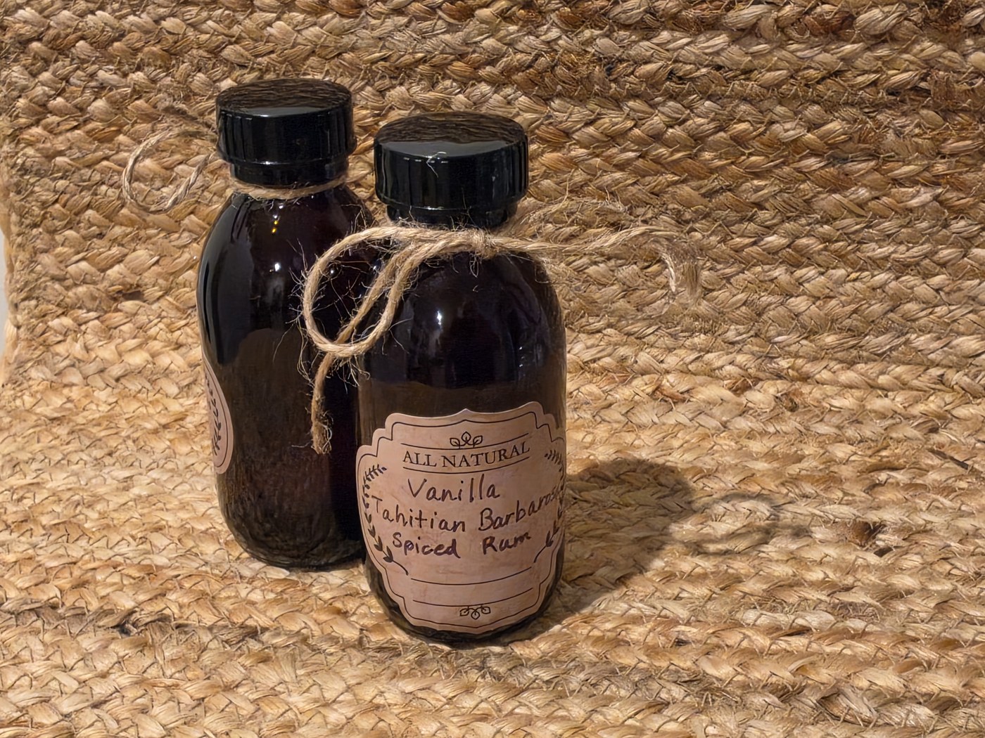 All Natural bottle: Vanilla Tahitian Barbarosi Spiced Rum